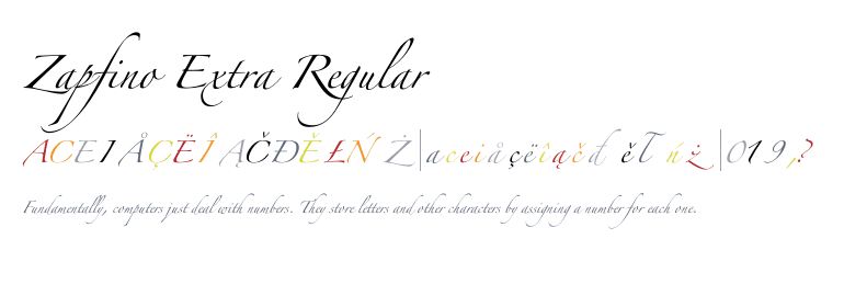 zapfino regular font free download